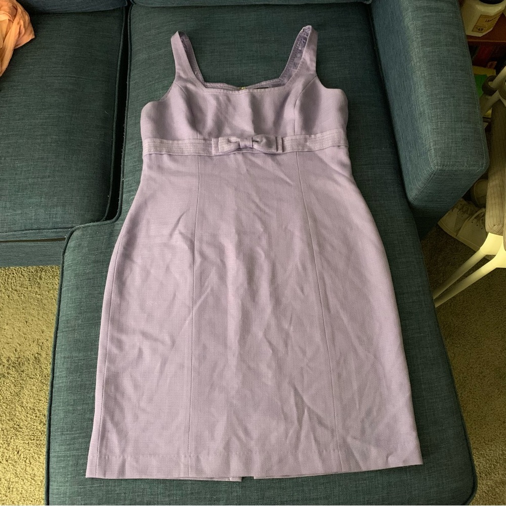 TAHARI Dress with Bow Detail